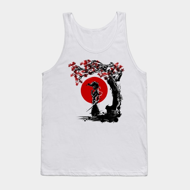 Afro under the sun Tank Top by ddjvigo